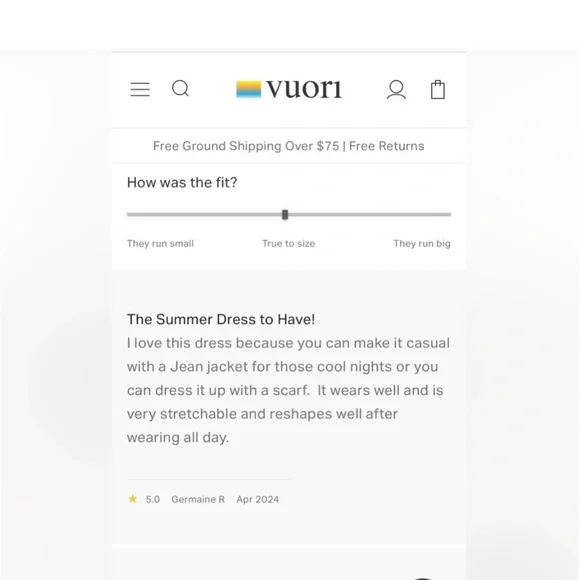Vuori Halo Essential Dress
Women's DreamKnit Dress HEATHERED BLACK SIZE LARGE - Picture 9 of 13